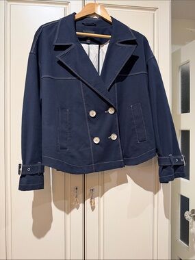 Tribal Caraway Jacket Jet Blue Like New